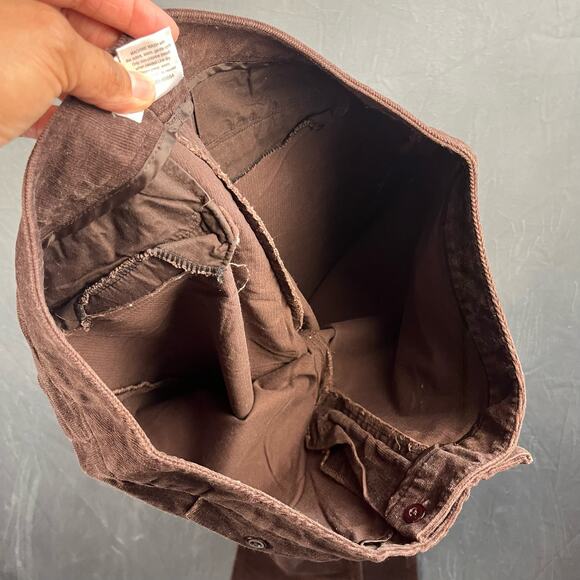 Pendleton Soft Corduroy Straight Leg Work Trouser Pants Women's Size 12 FF-05 - Picture 7 of 10